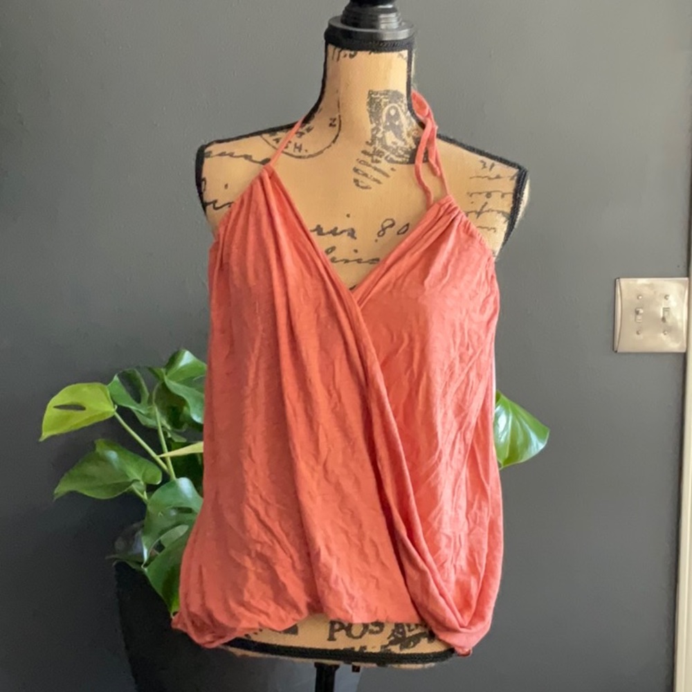 Michelle by Comune Cross-over Halter Top